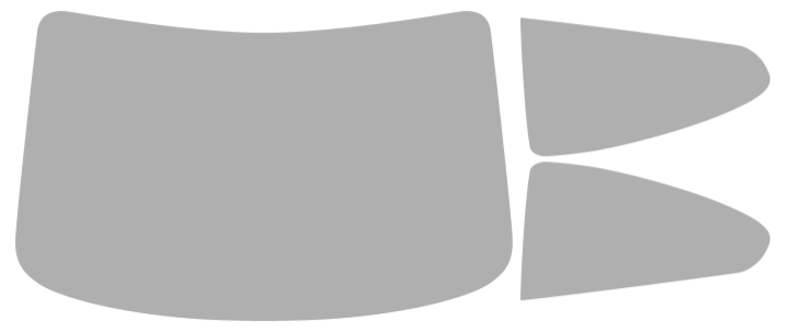 Färdigskuren solfilm BMW 3-Serie Coupe (Option 1) 2007-2013