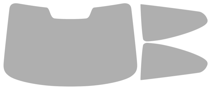 Färdigskuren solfilm BMW 3-Serie Coupe (Option 2) 2007-2013