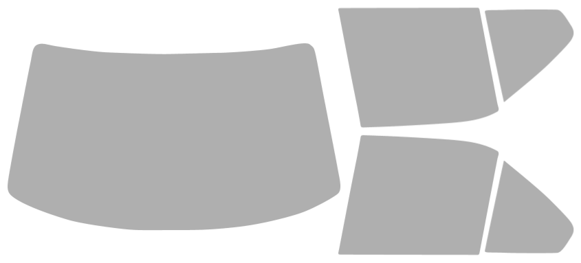 Färdigskuren solfilm BMW 3-Serie Sedan (Option 1) 1992-1998