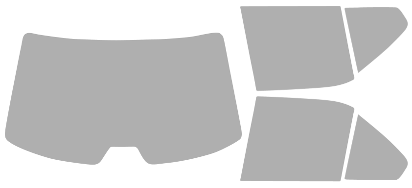 Färdigskuren solfilm BMW 3-Serie Sedan (Option 2) 1992-1998