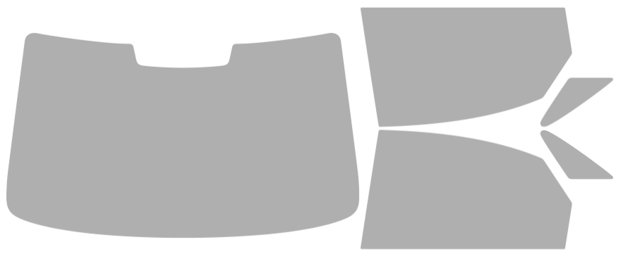 Färdigskuren solfilm Audi A8 4D Sedan (Option 2) 2011-2018