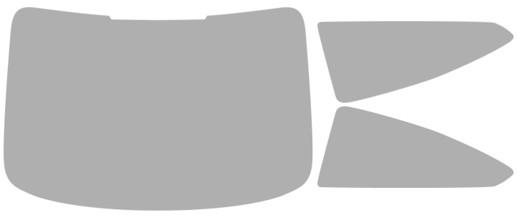 Färdigskuren solfilm BMW 4-Serie 2D Coupe (Option 1) 2014-2020