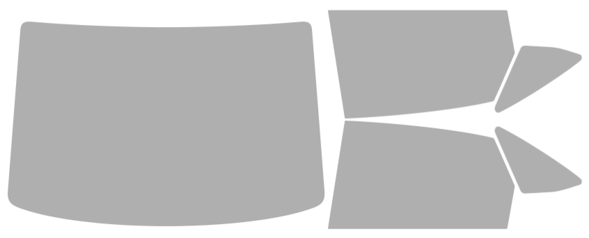 Färdigskuren solfilm Volkswagen Volkswagen Jetta 4D Sedan (Option 1) 2019-2026