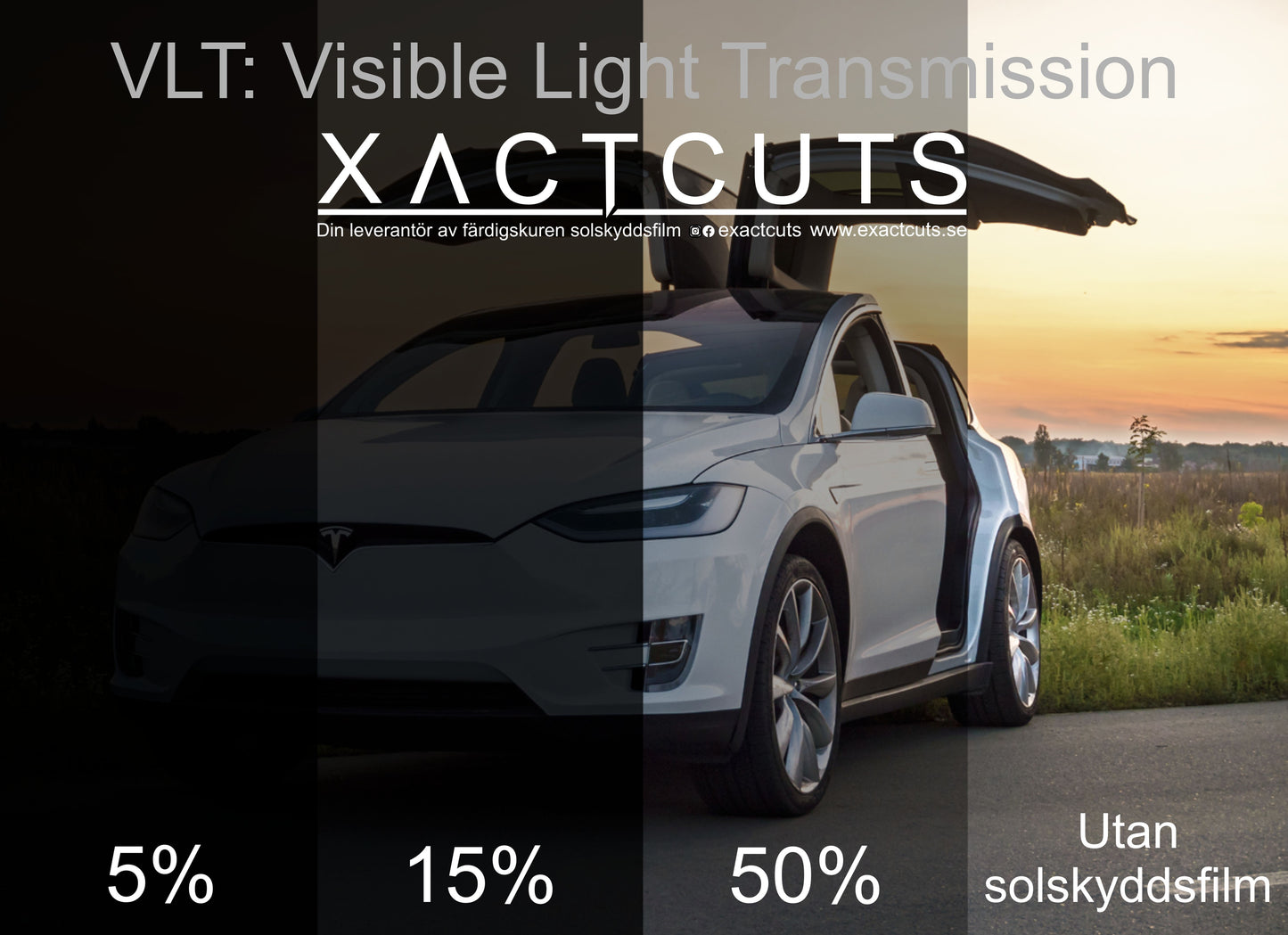 Färdigskuren solfilm BMW 3-Serie Sedan (Option 2) 1992-1998