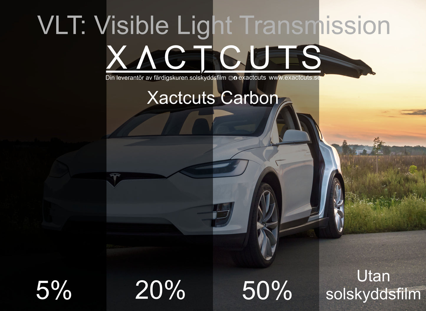 Färdigskuren solfilm Abarth 500C Cab 2D 2010-2019
