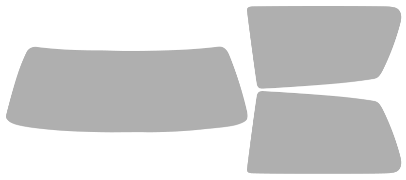 Färdigskuren solfilm Volkswagen Golf/GTI 2D (Option 1) 1999-2006