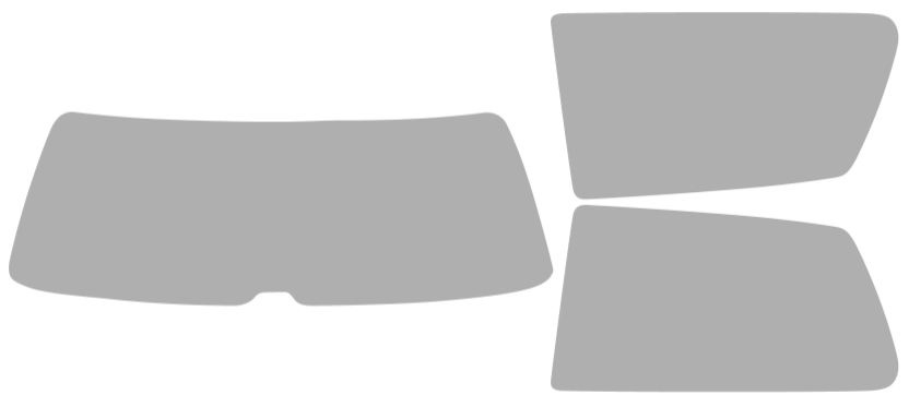 Färdigskuren solfilm Volkswagen Golf/GTI 2D (Option 2) 1999-2006