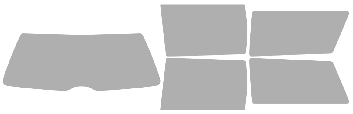 Färdigskuren solfilm Volkswagen Passat Kombi (Option 1) 1998-2005