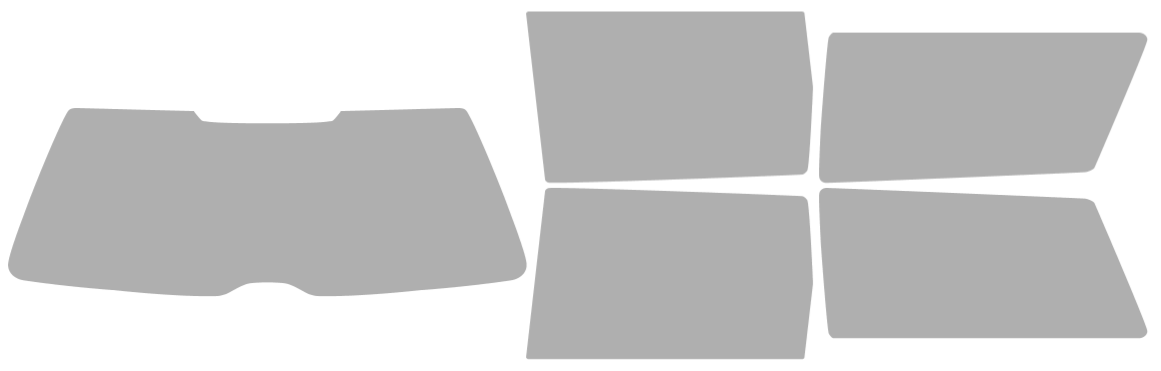 Färdigskuren solfilm Volkswagen Passat Kombi (Option 2) 1998-2005