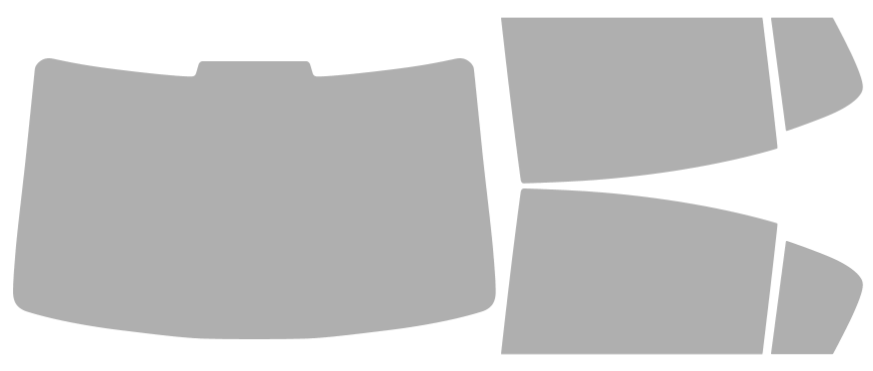 Färdigskuren solfilm Volkswagen Passat Sedan (Option 1) 2006-2011