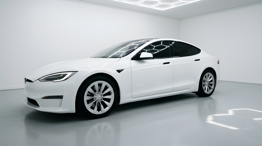 Färdigskuren solfilm Tesla Model S 2023-2025