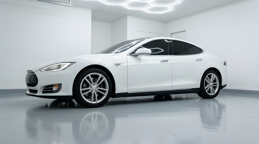 Färdigskuren solfilm Tesla Model S 2014-2022